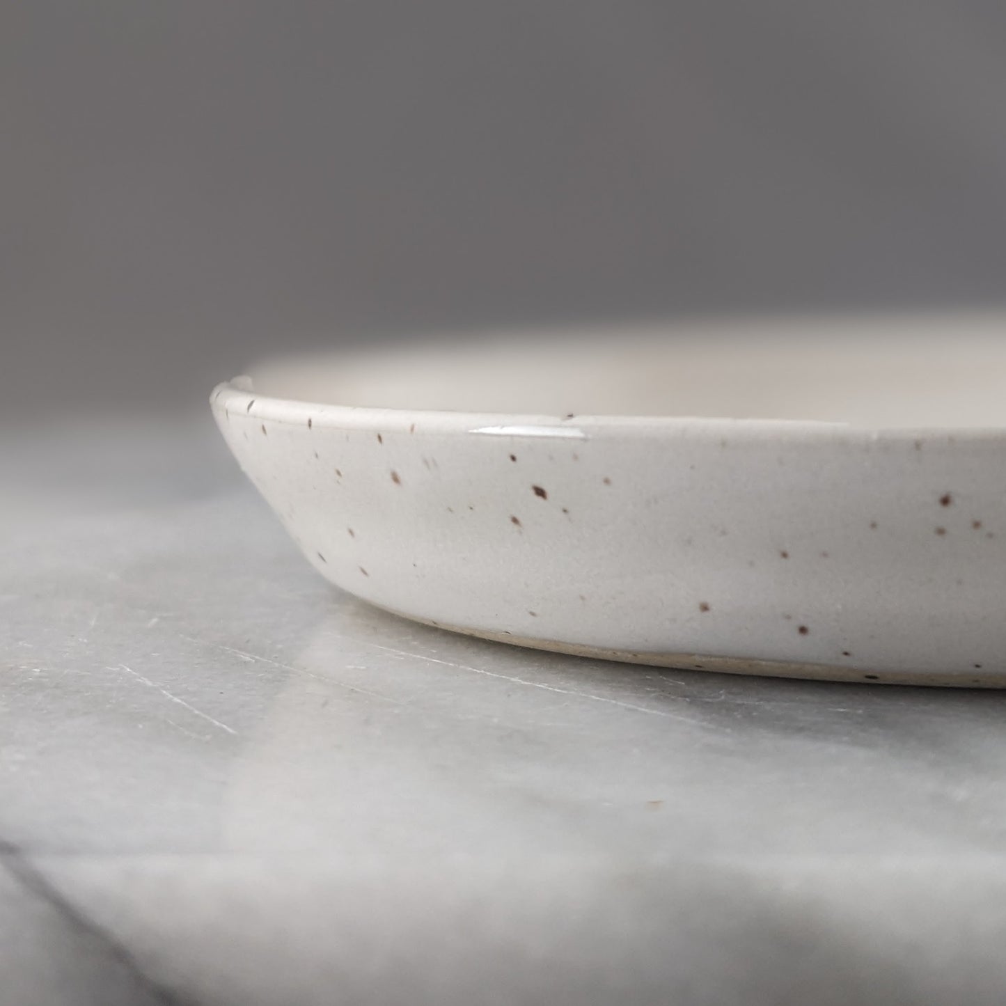 White Ceramic Ring Dish