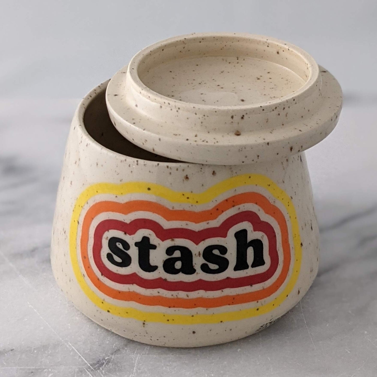 Marigold Stash Jar