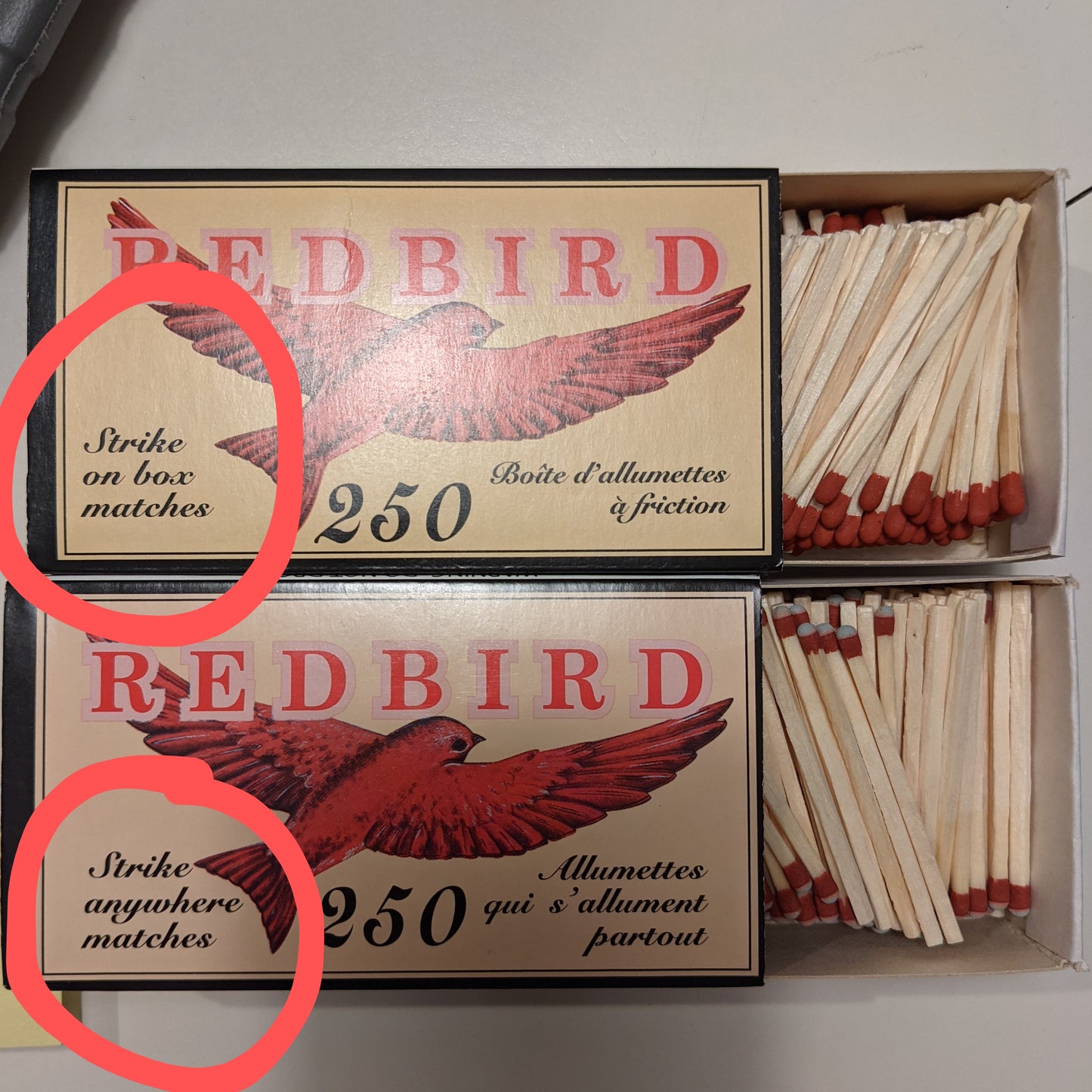 Match Striker in Glossy Black