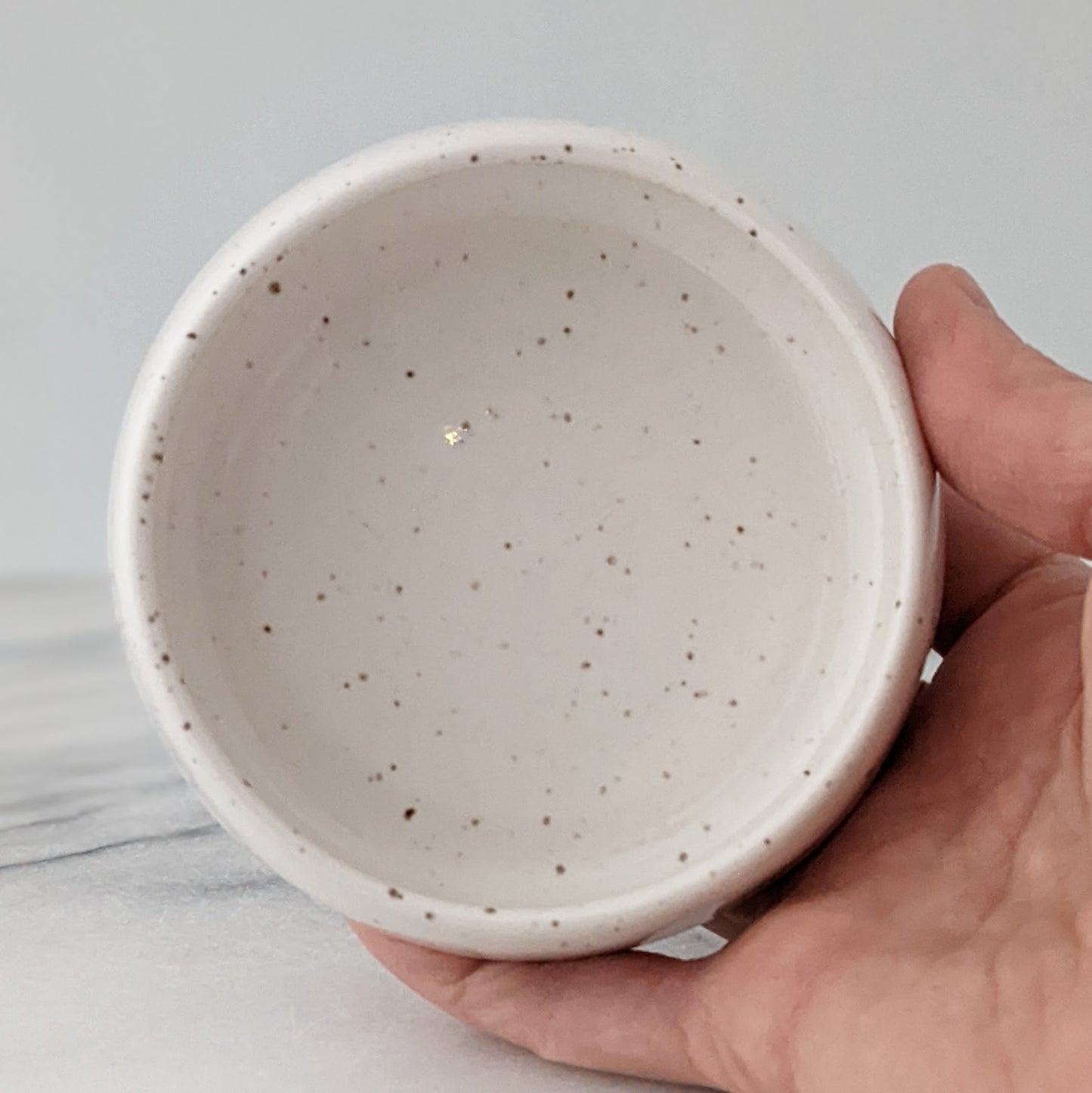 Small Modern Bowl & Spoon