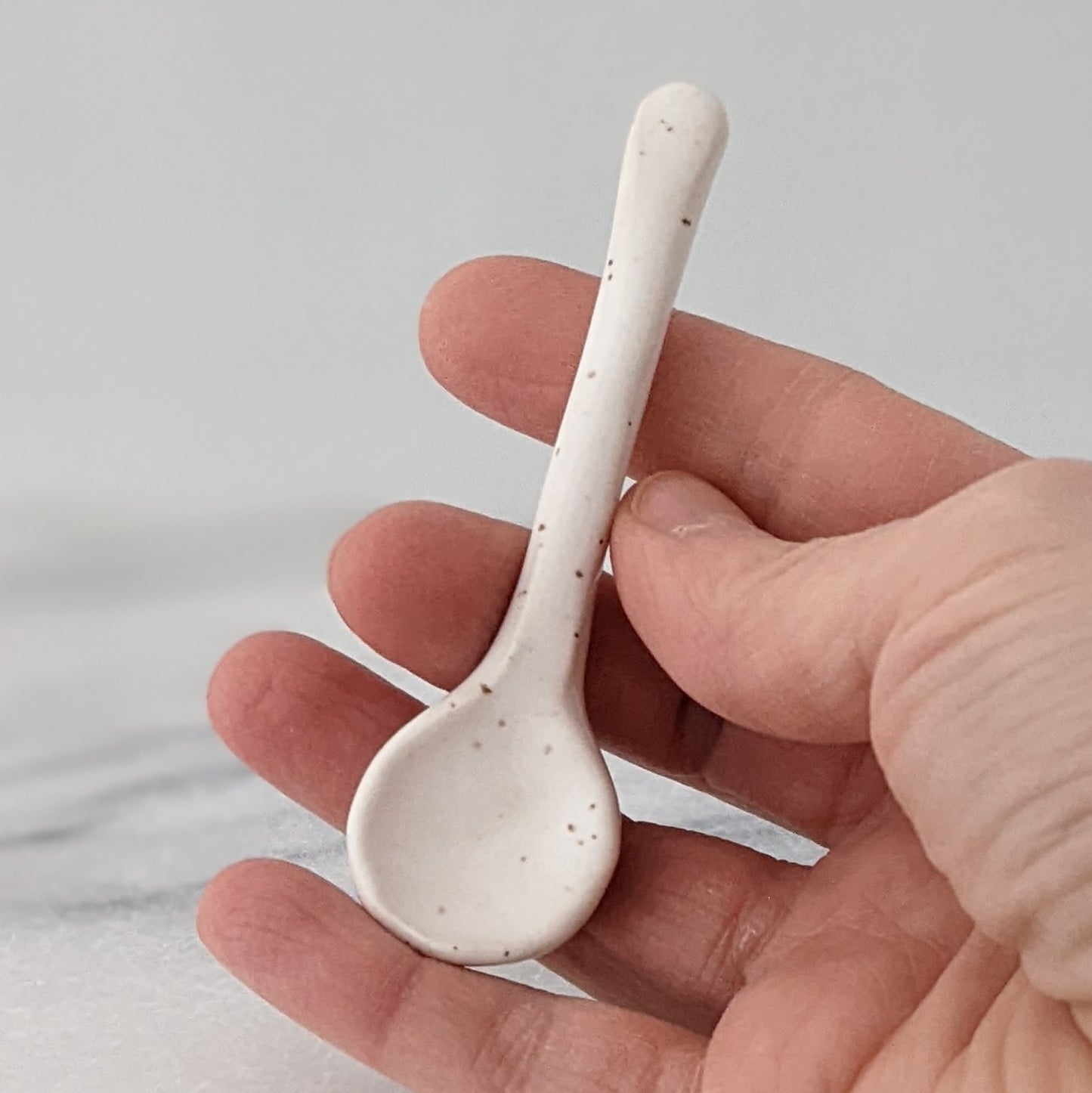 Small Modern Bowl & Spoon