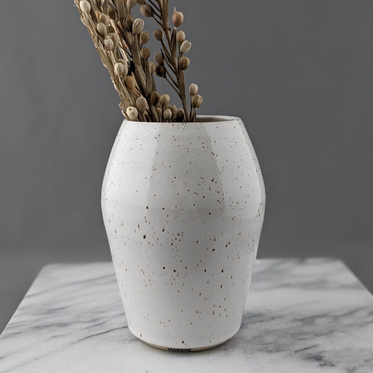 Modern White Ceramic Vase