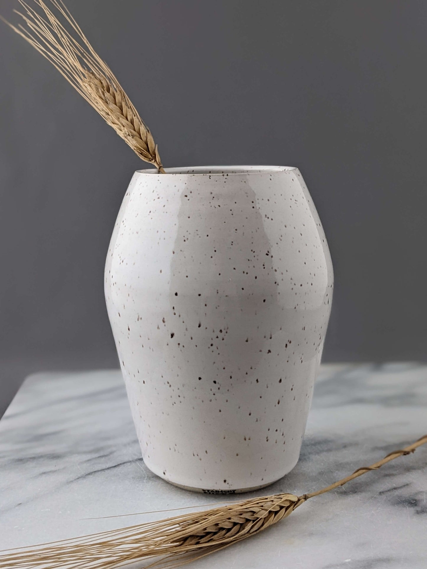 Modern White Ceramic Vase