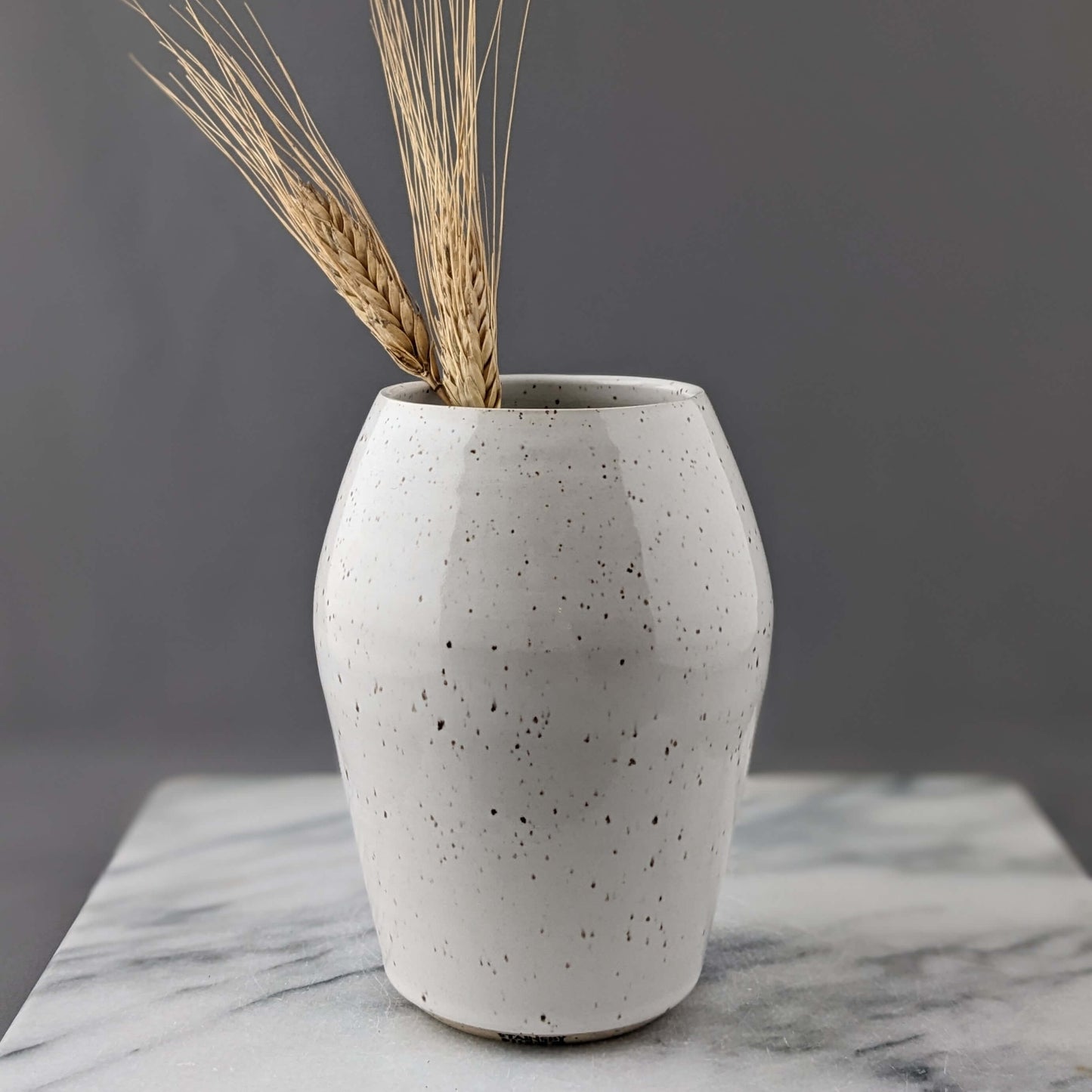 Modern White Ceramic Vase