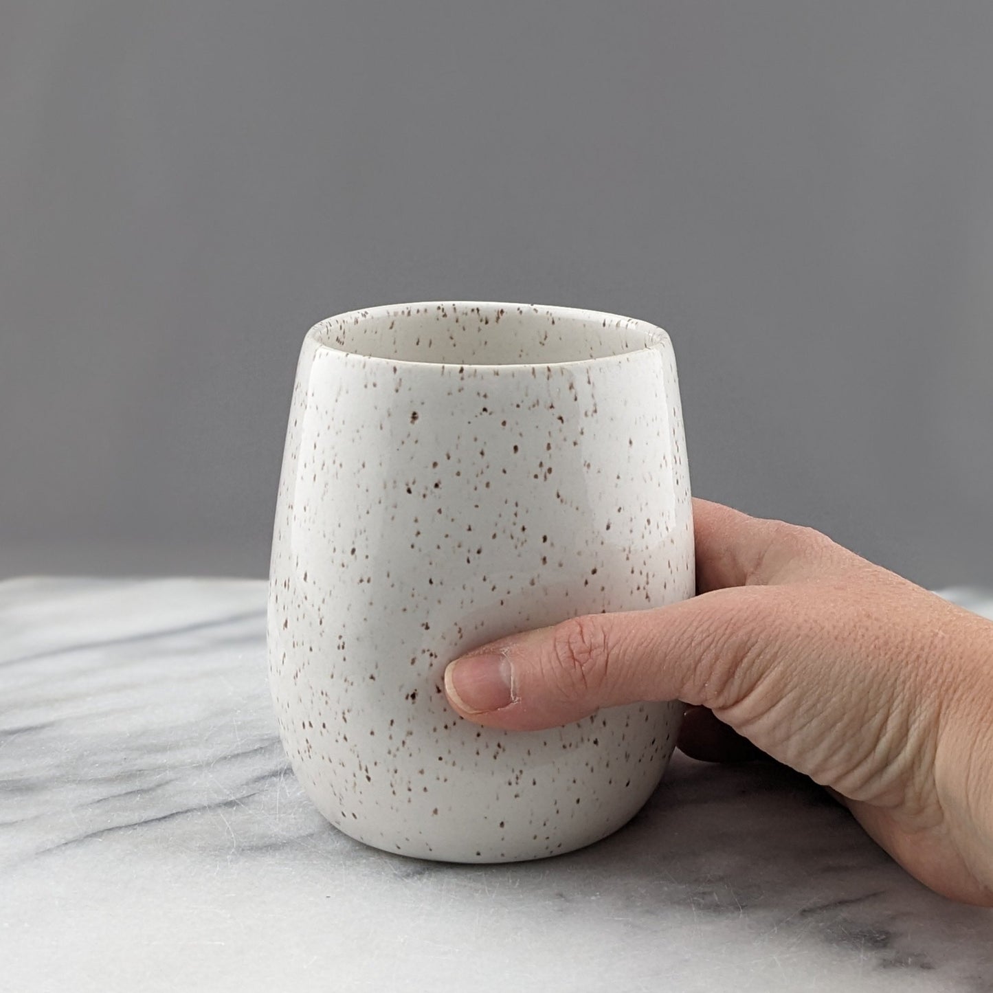 Dimple Cup Ceramic Mug