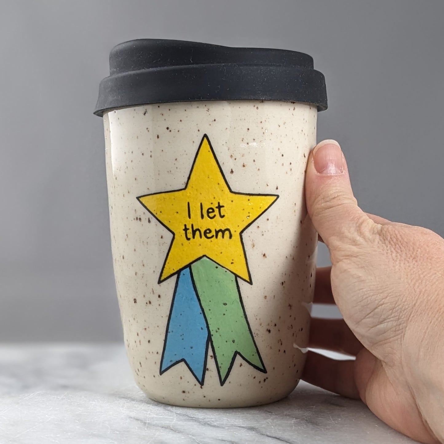 "I Let Them" Travel Mug