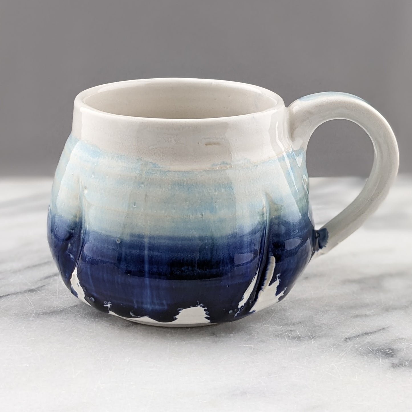 White & Blue Mug