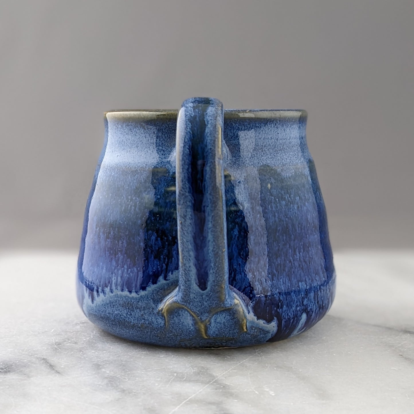 One of a Kind Blue Ceramic Mug