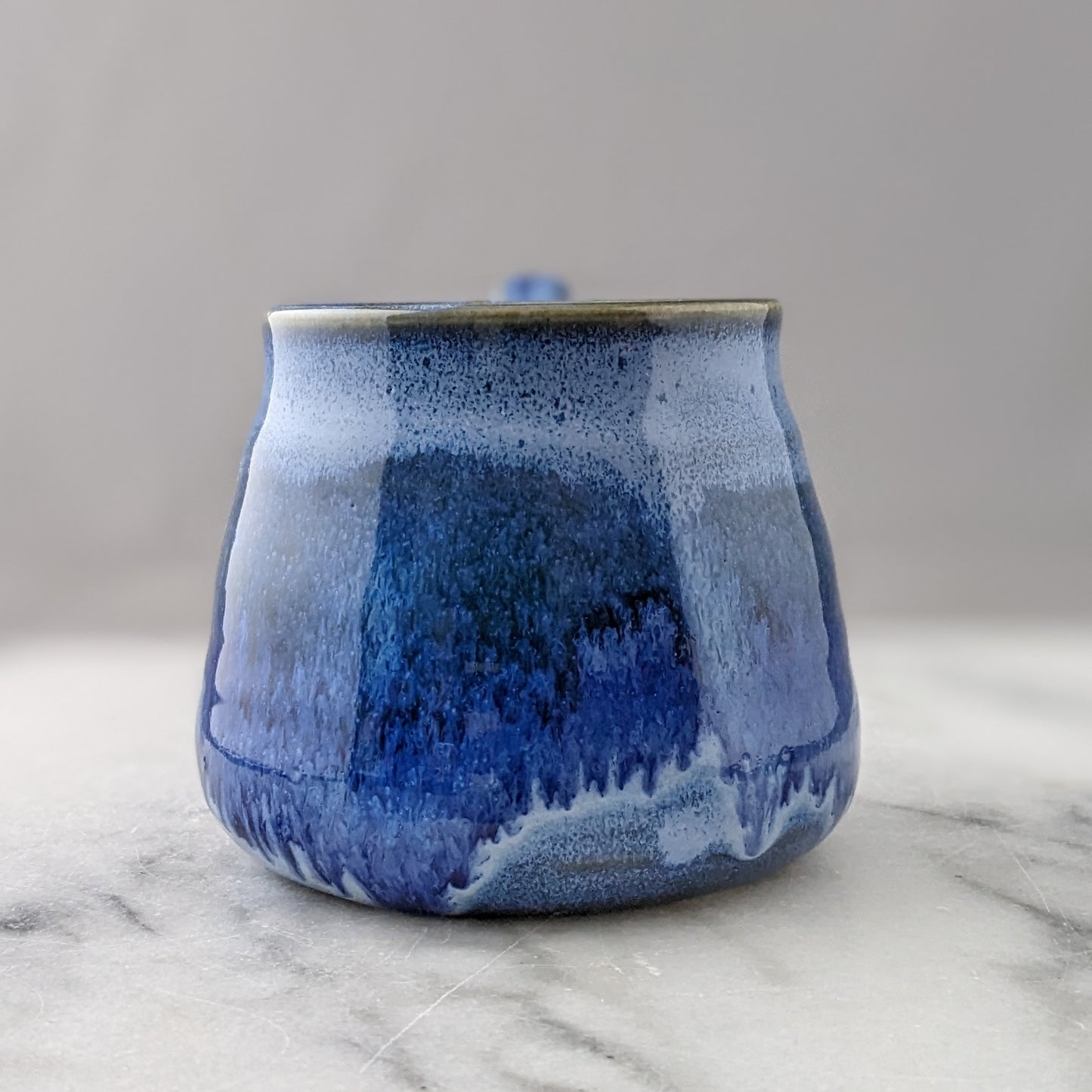 One of a Kind Blue Ceramic Mug