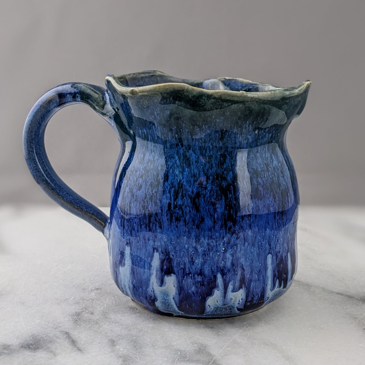 OOAK Blue Handmade Ceramic Mug