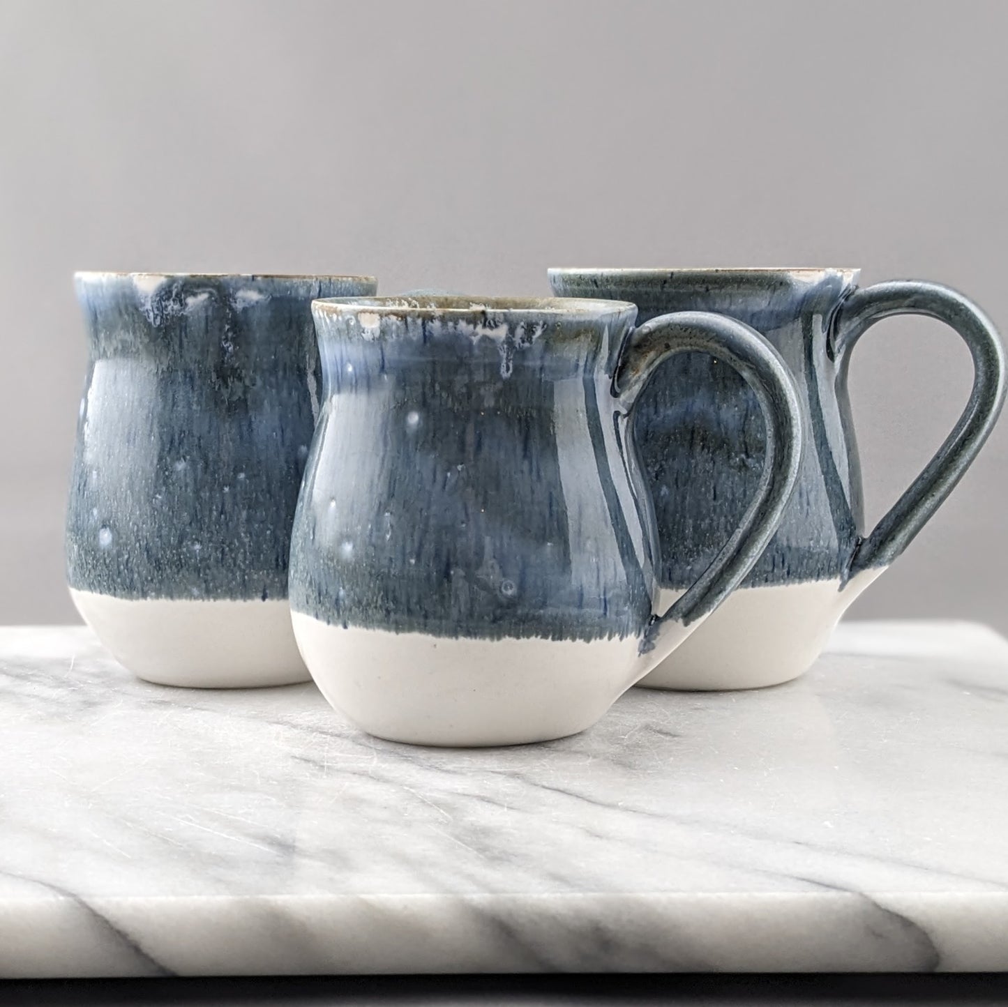 Blue Drip Mug