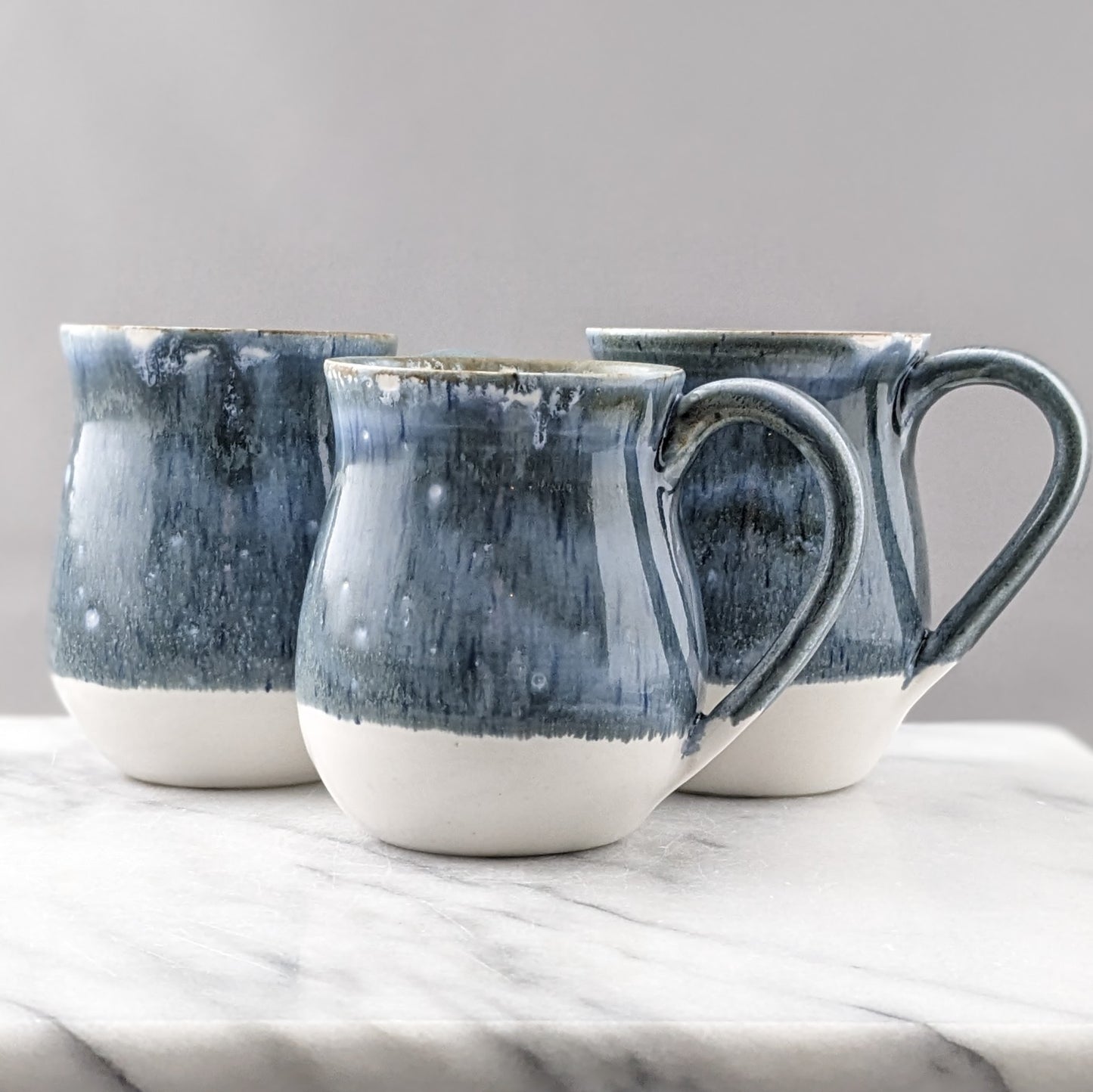 Blue Drip Mug