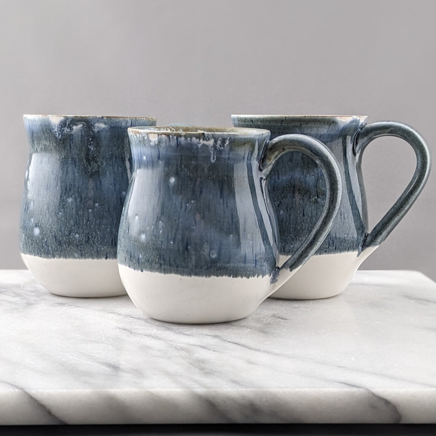 Blue Drip Mug