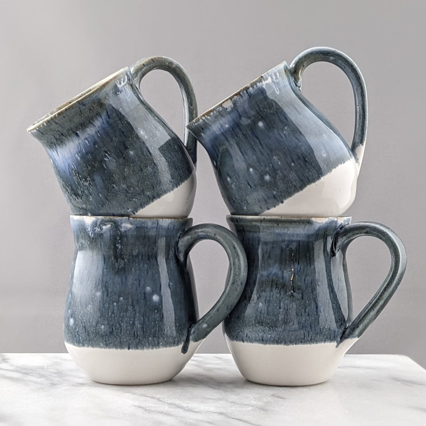 Blue Drip Mug
