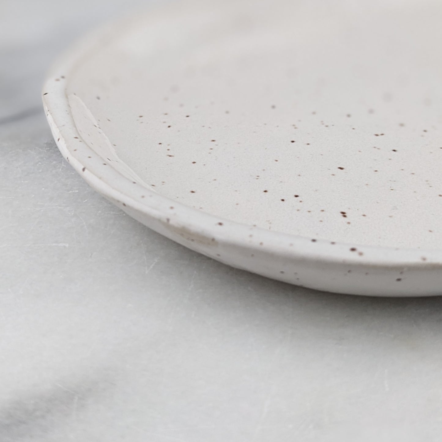 Speckled White Tray