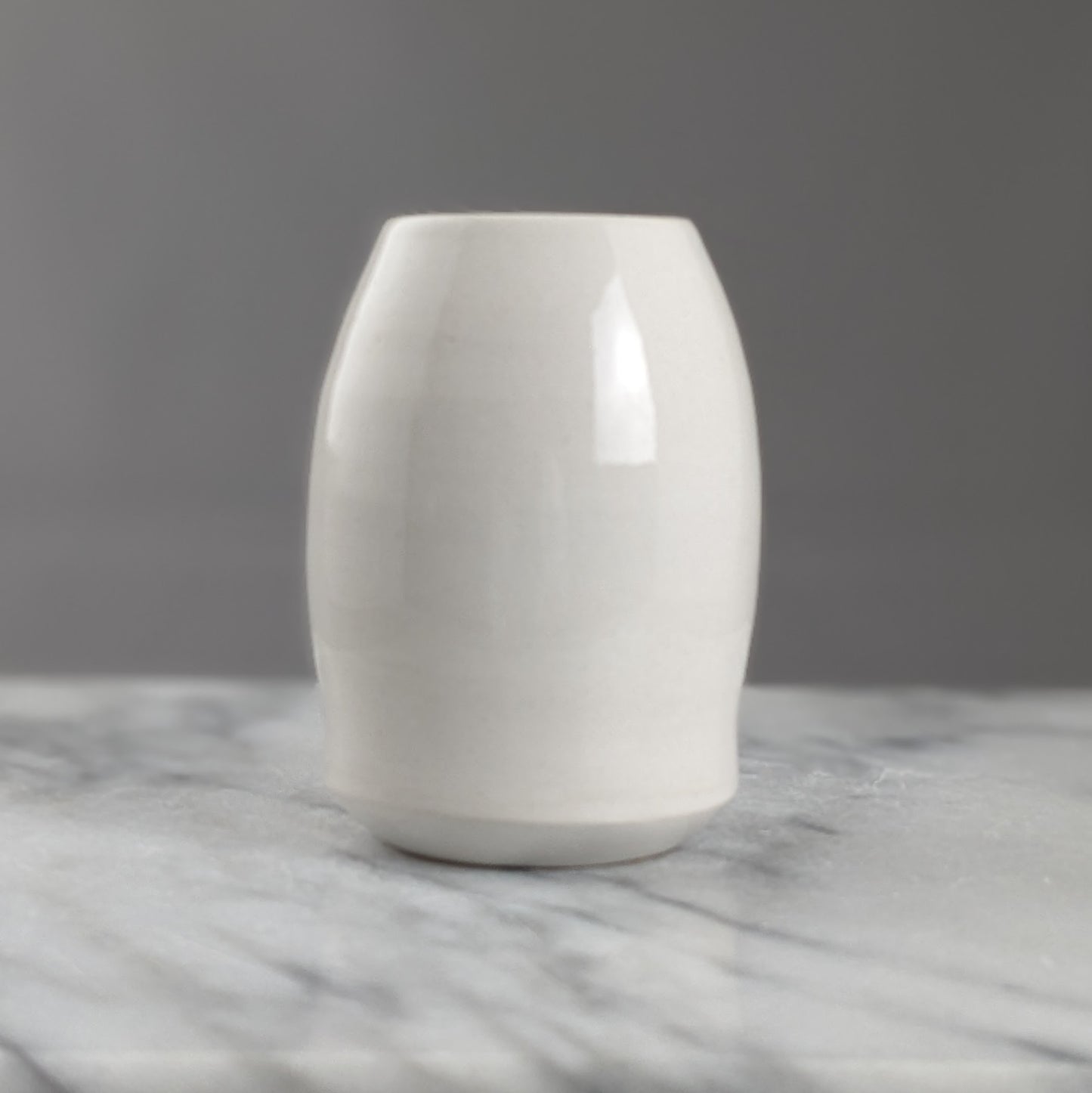 One-of-a-Kind White Vase Trio