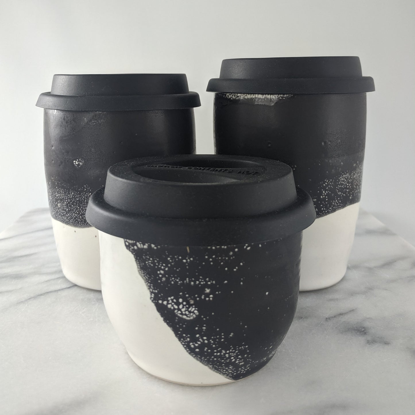 Black & White Travel Mug