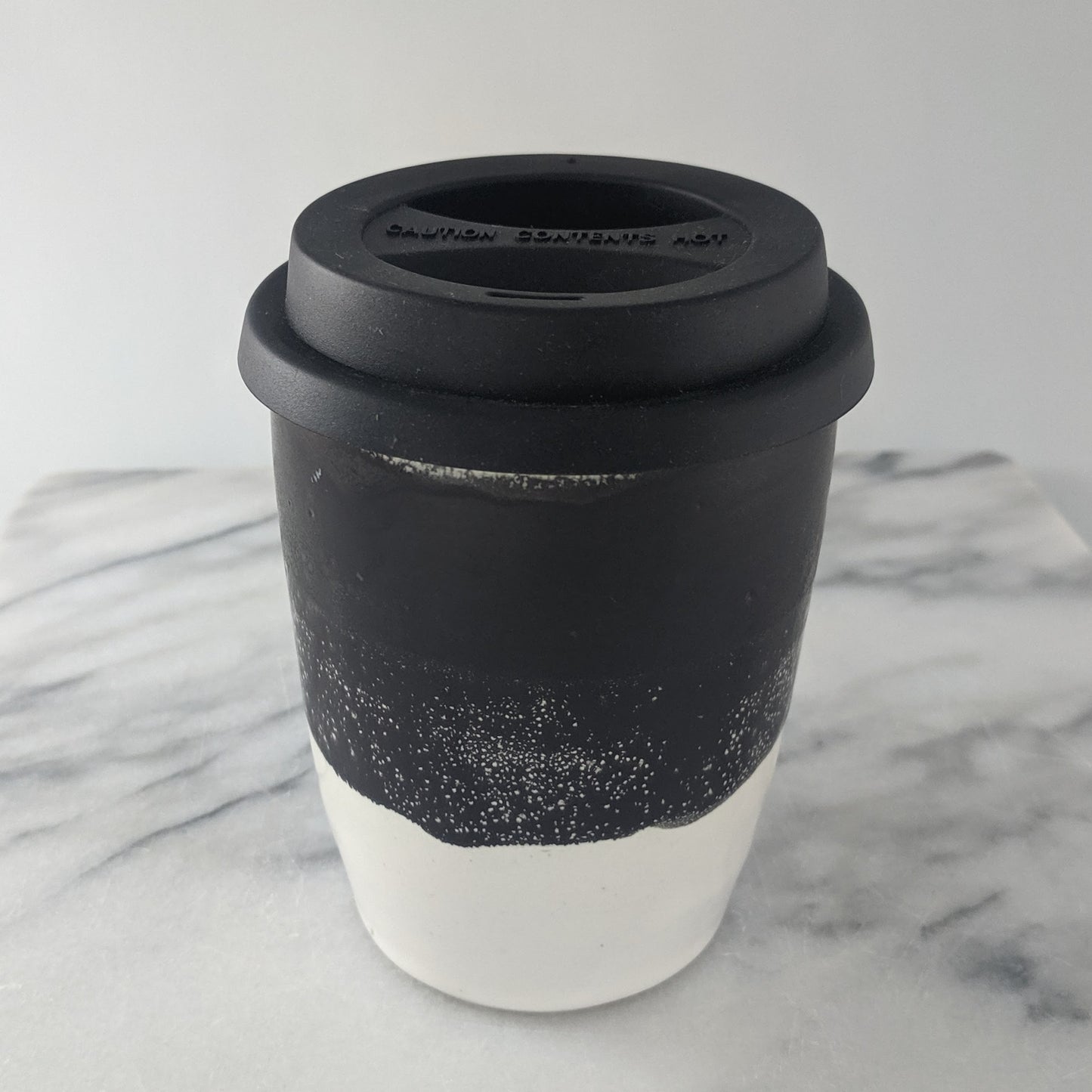 Black & White Travel Mug