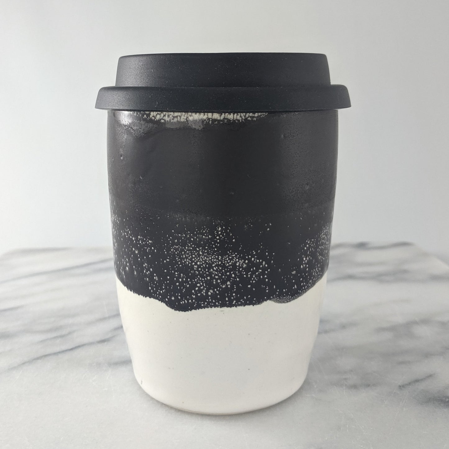 Black & White Travel Mug