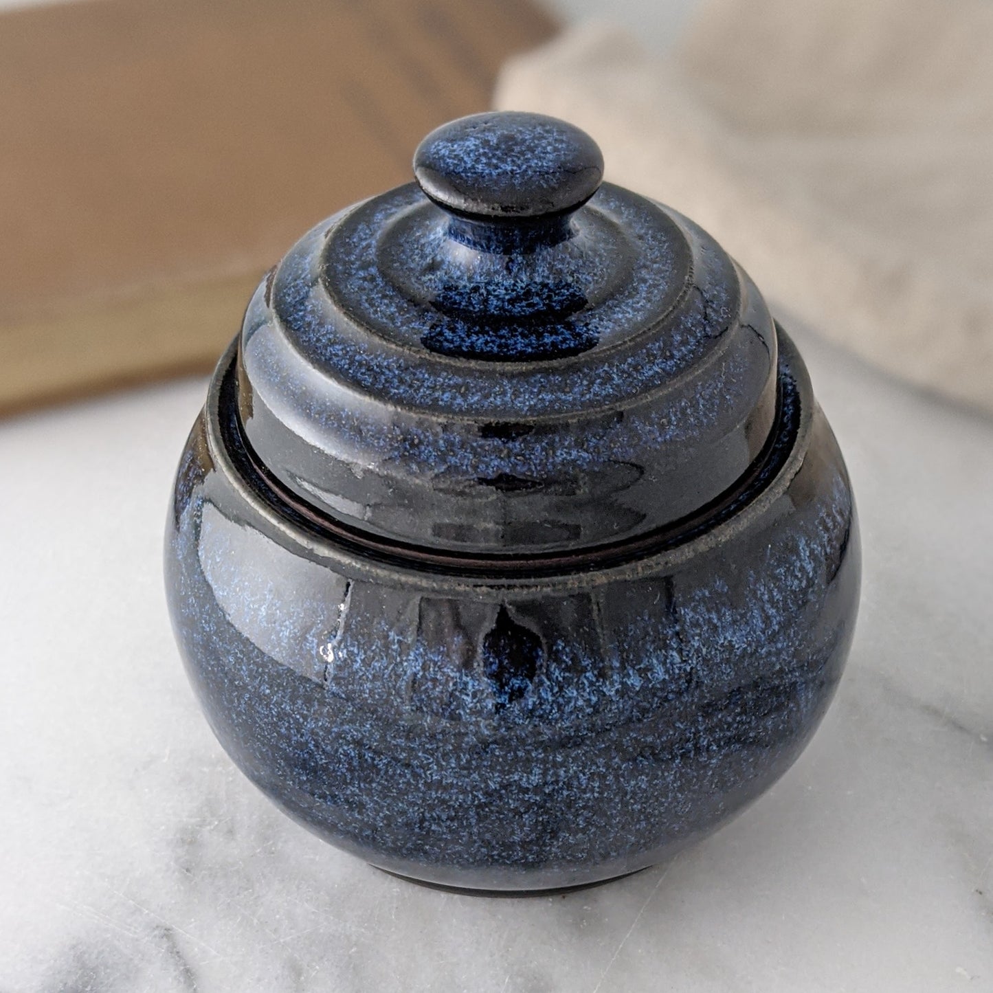 Maggie Lidded Bowl for Sugar or Salt or Fun