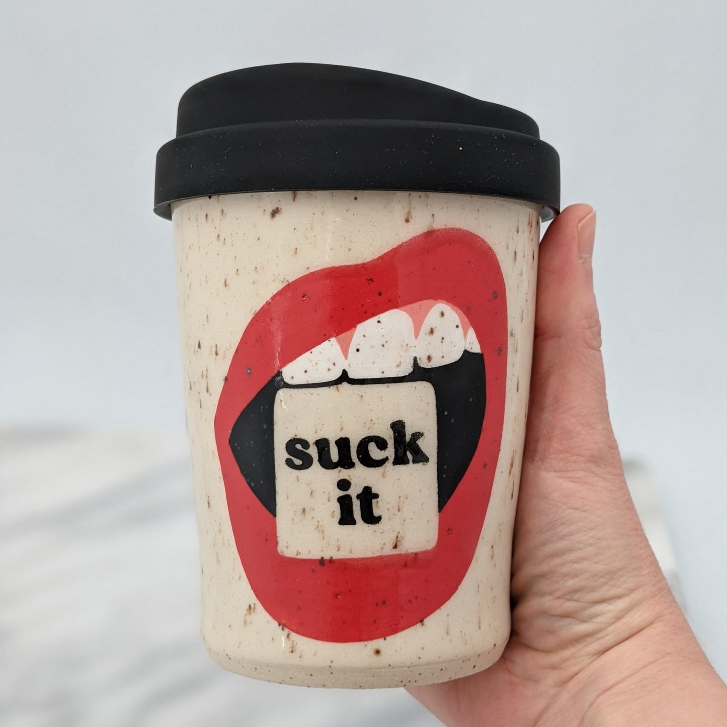 Small Suck It Travel Mug