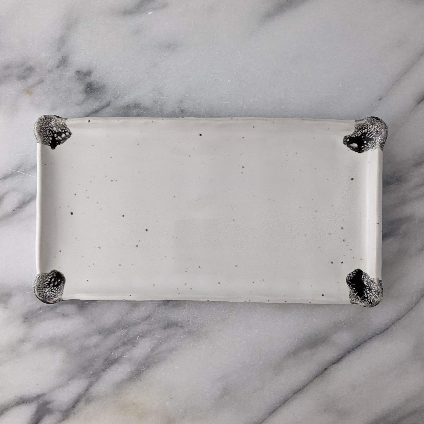 White & Black Tray