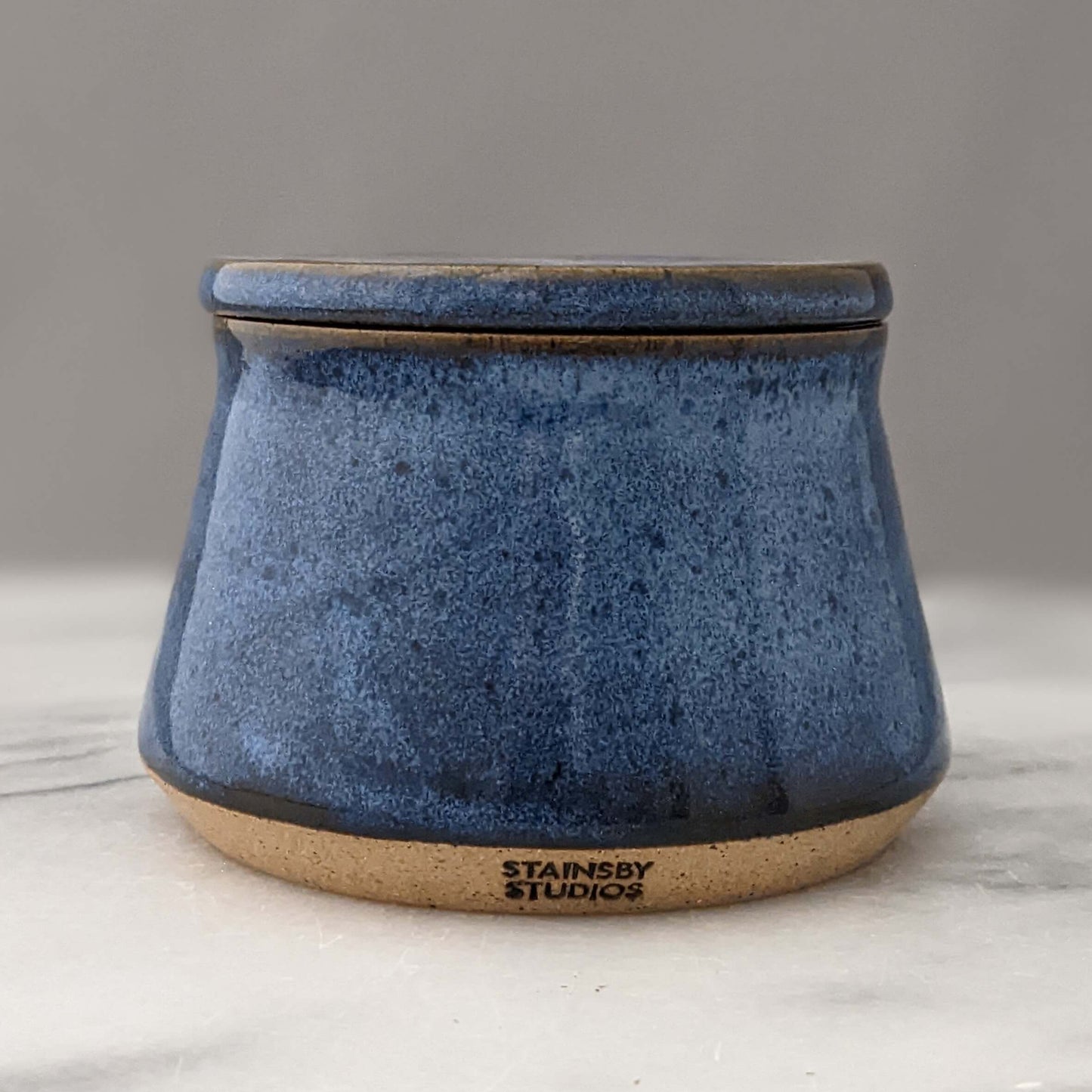 Blue Ceramic Jar