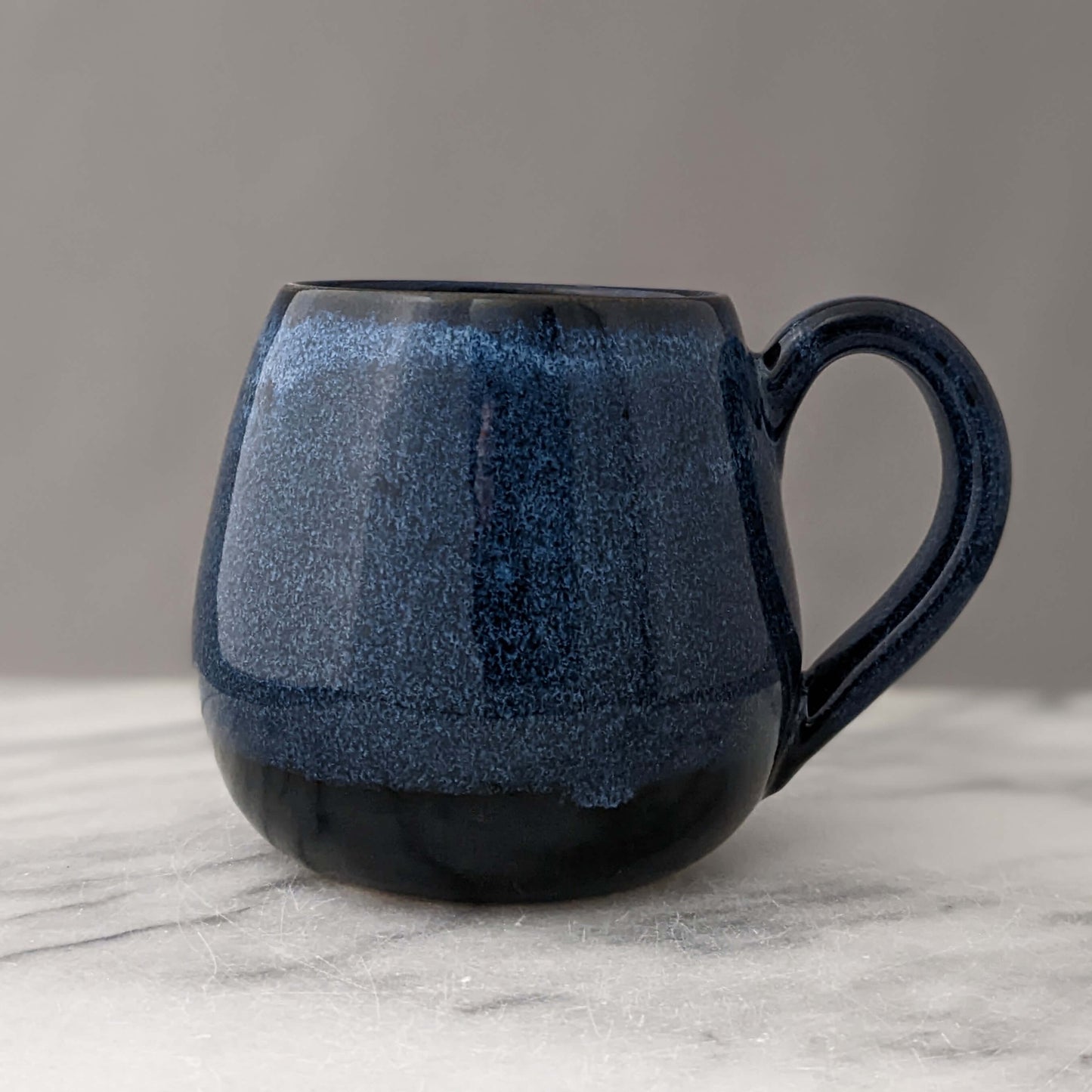 Blue & Black Tobias Ceramic Mug