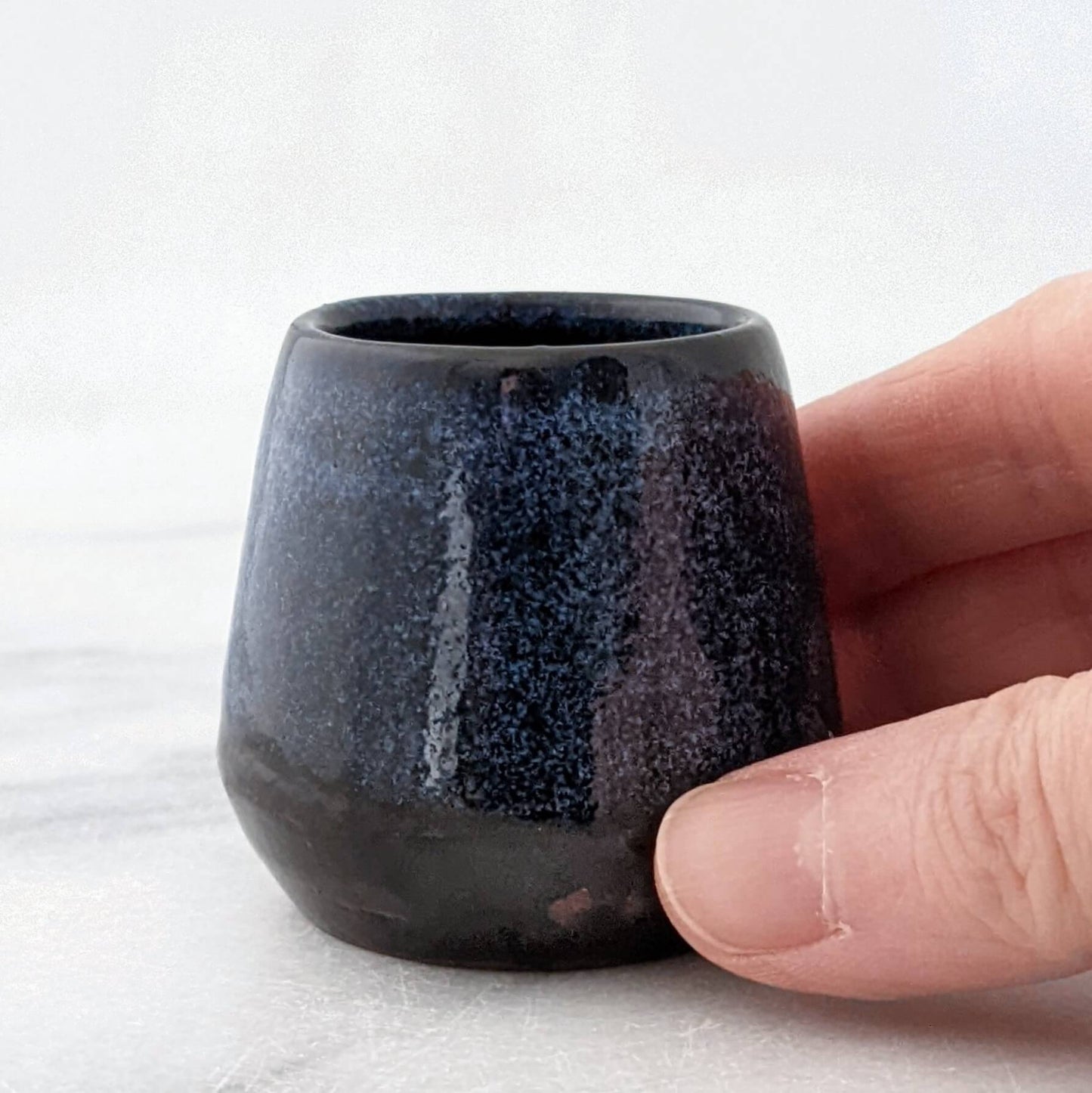 One-of-a-Kind Ceramic Shot Glass