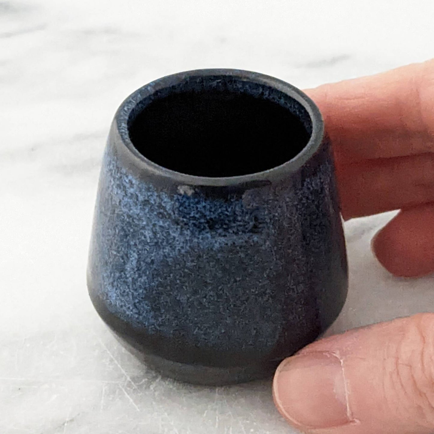 One-of-a-Kind Ceramic Shot Glass