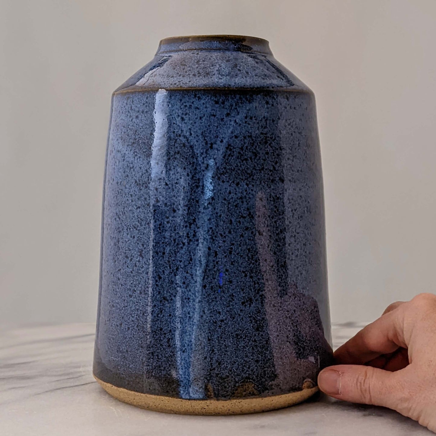 Blue Ceramic Vase