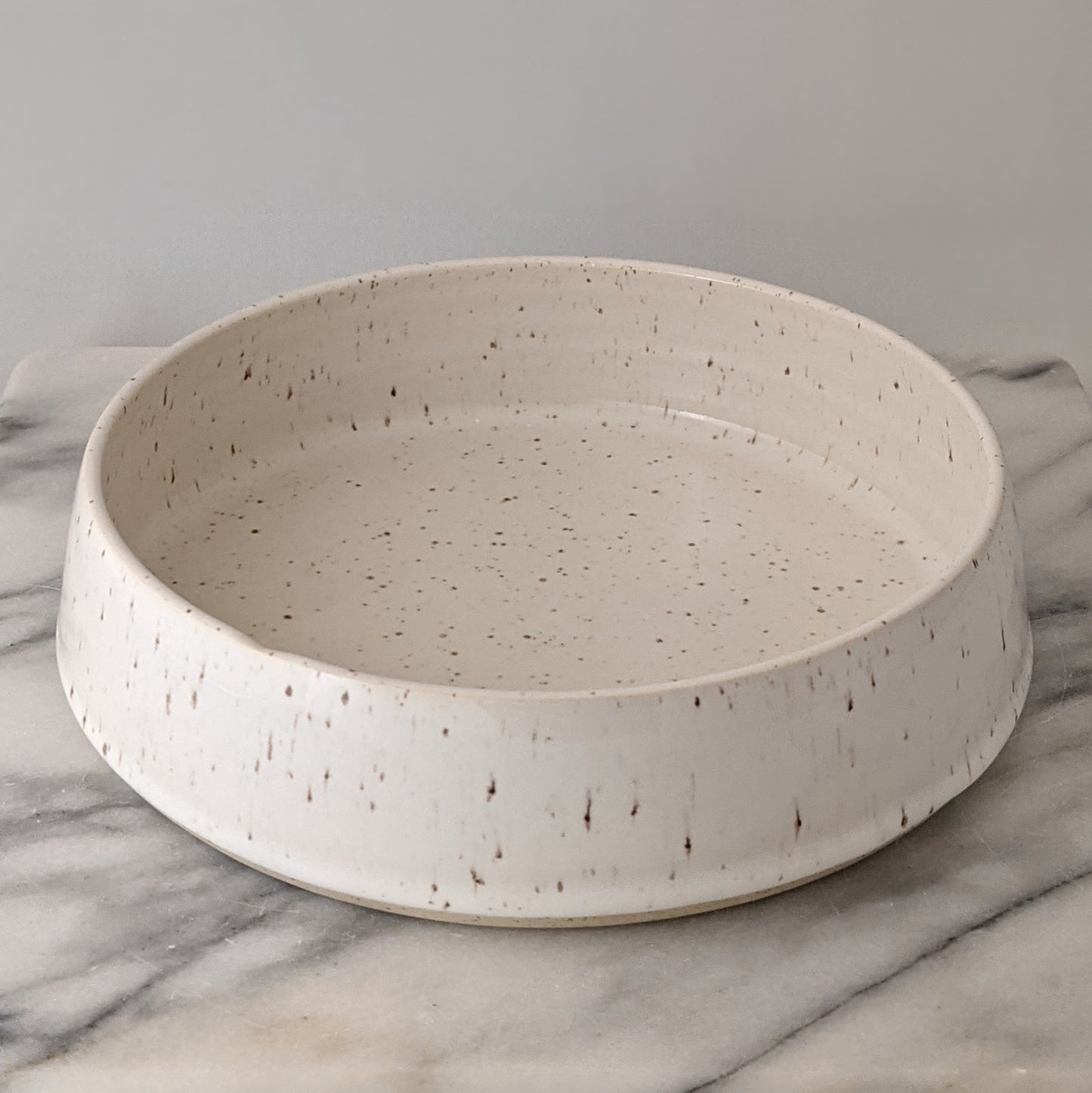 Modern White Handmade Bowl