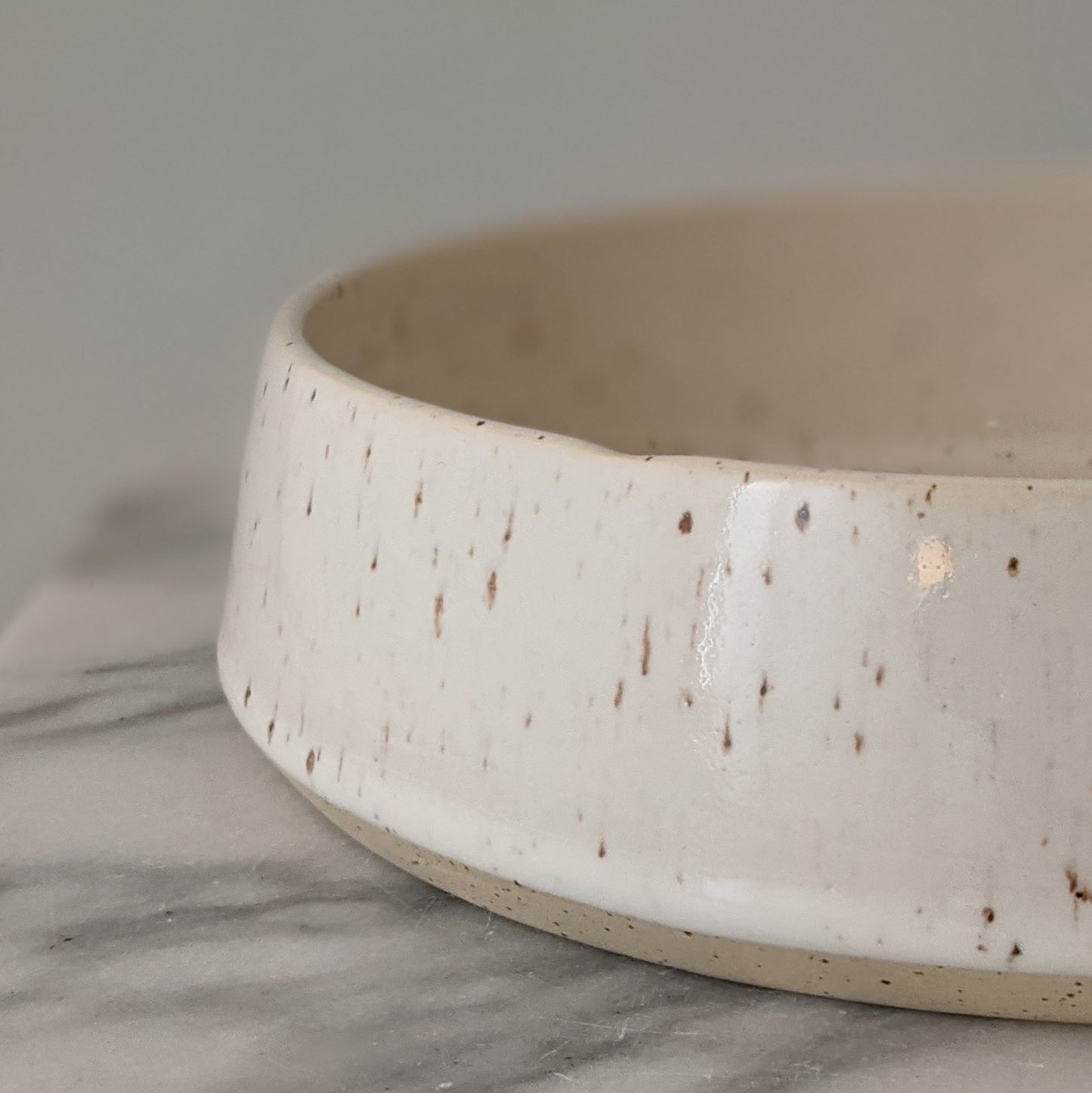 Modern White Handmade Bowl