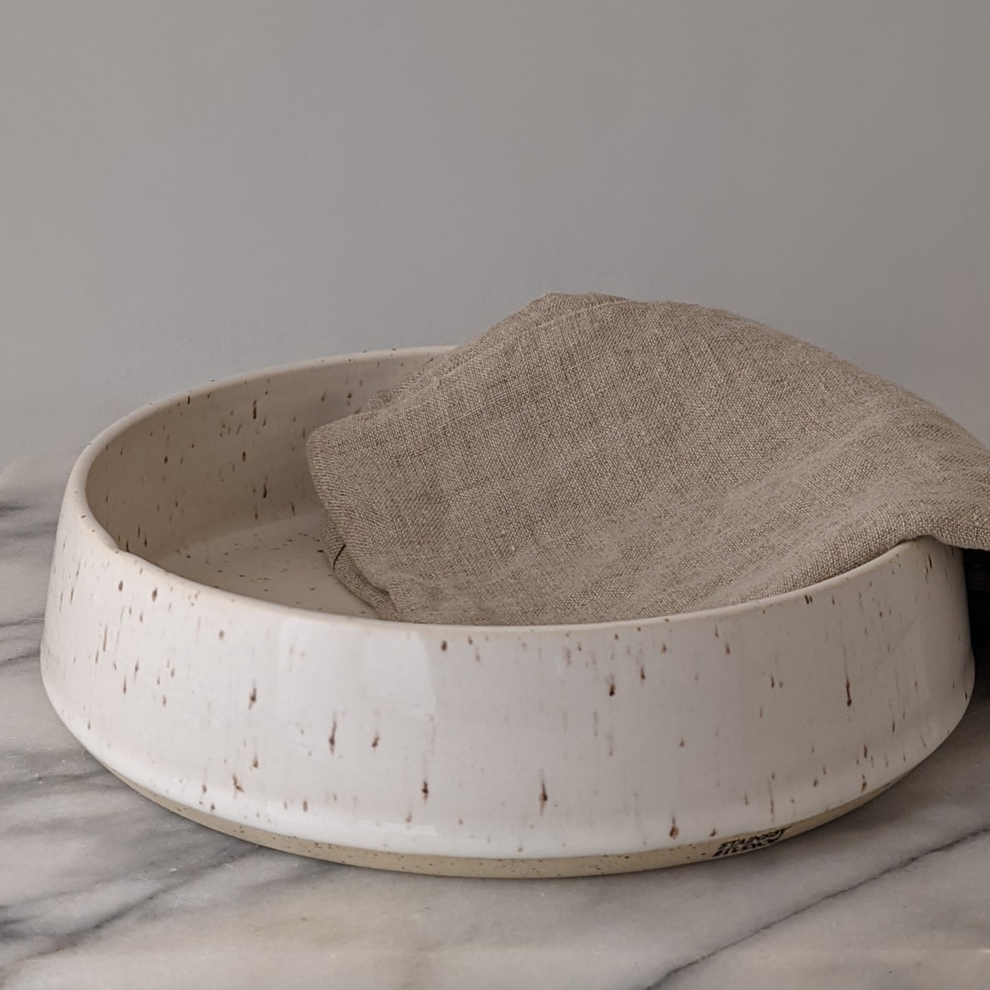 Modern White Handmade Bowl