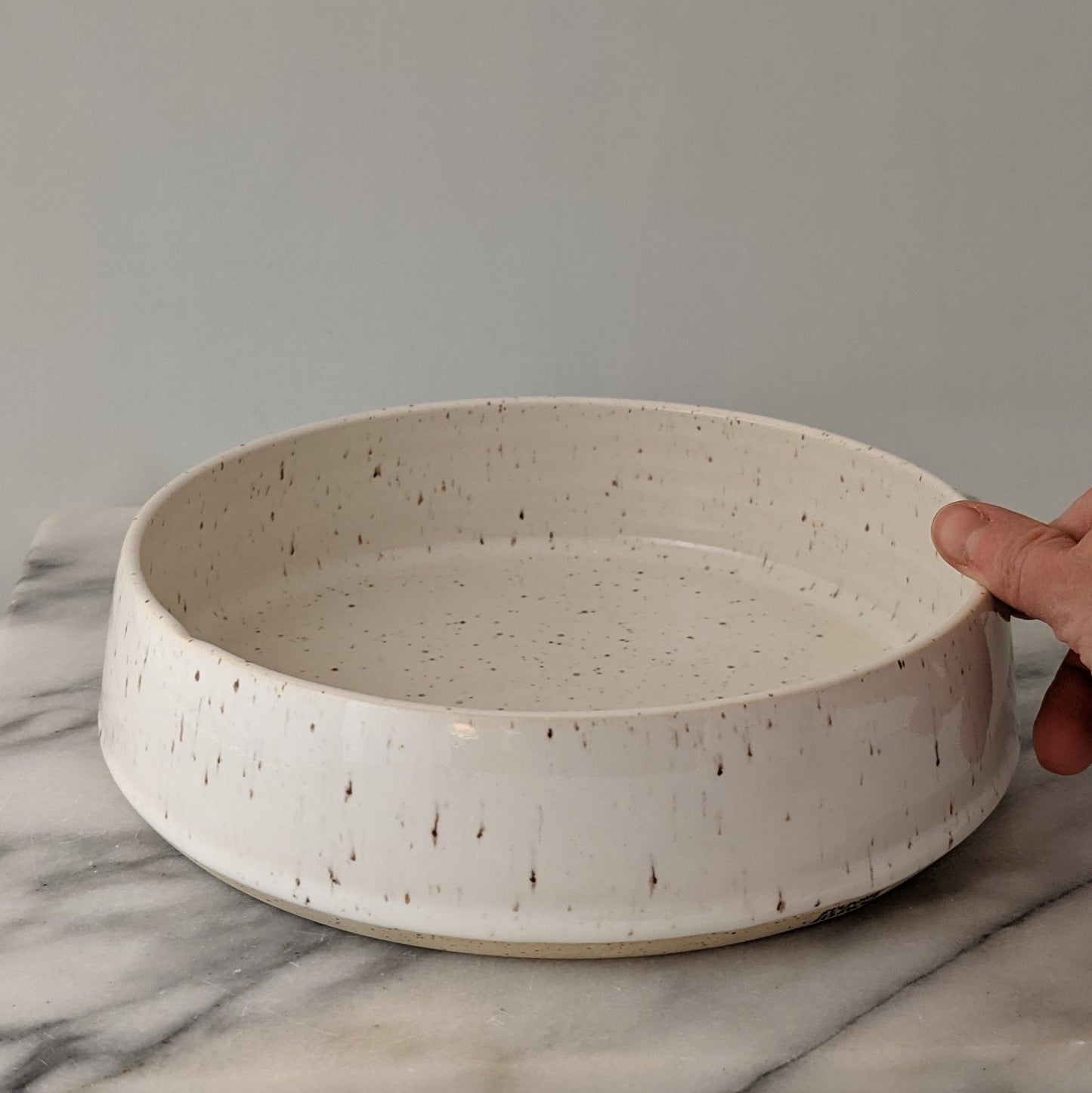 Modern White Handmade Bowl