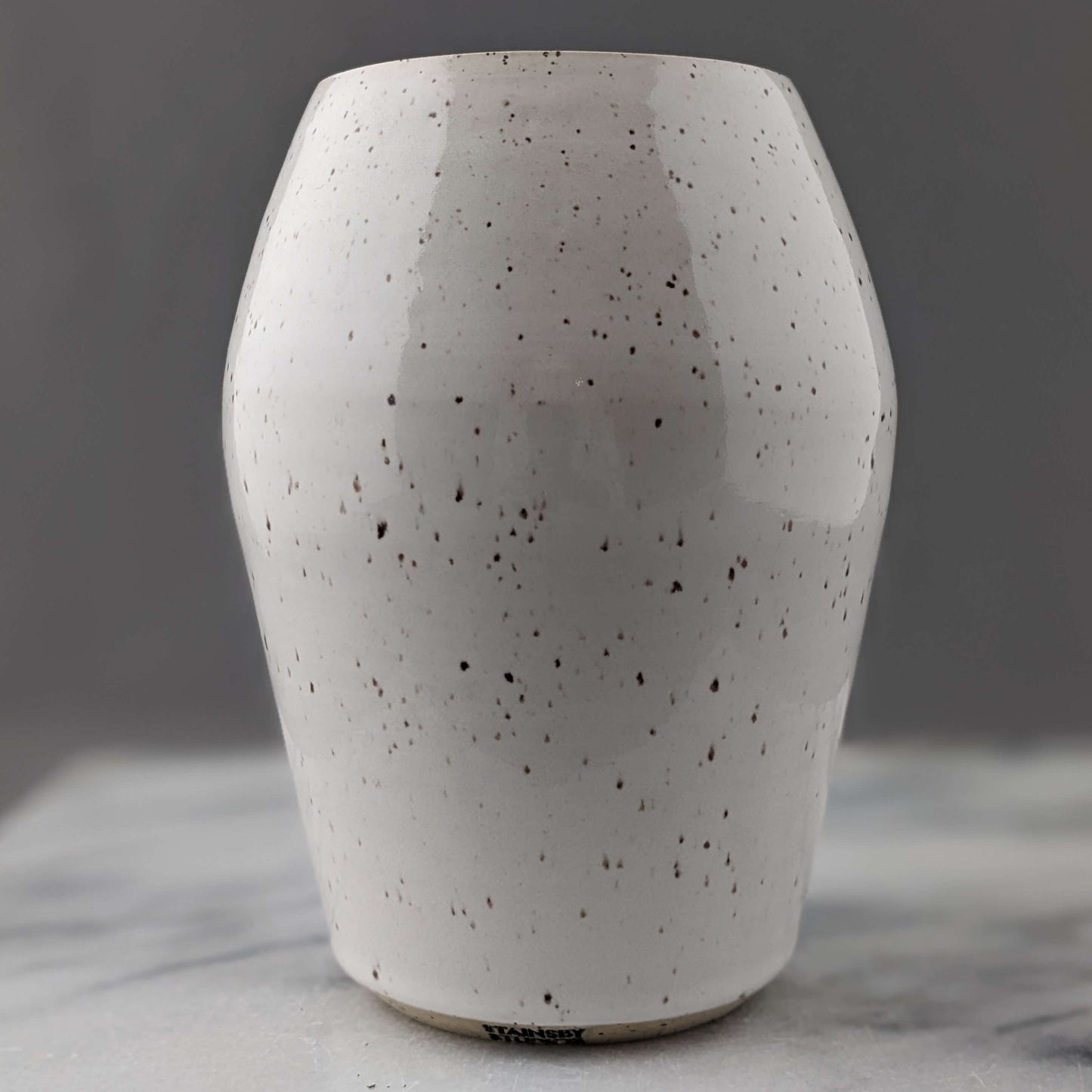 Modern White Ceramic Vase