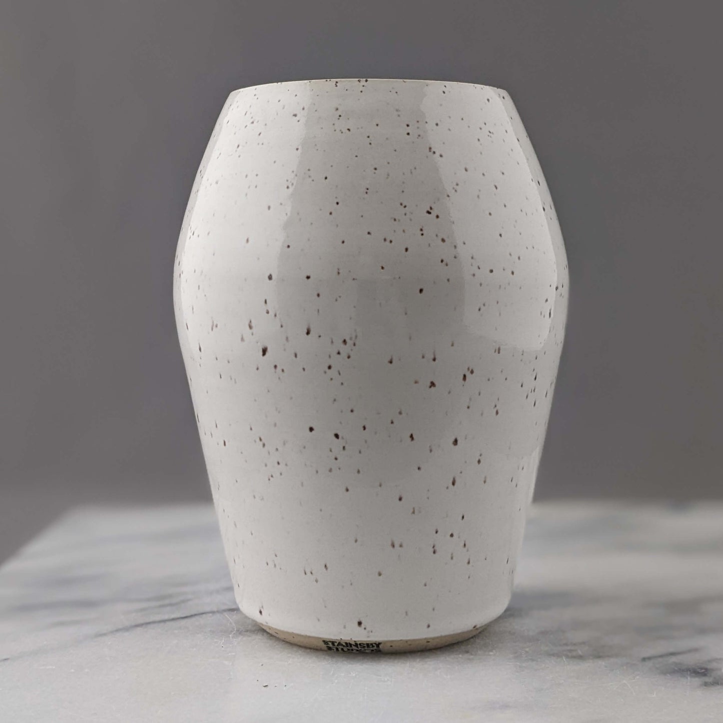 Modern White Ceramic Vase